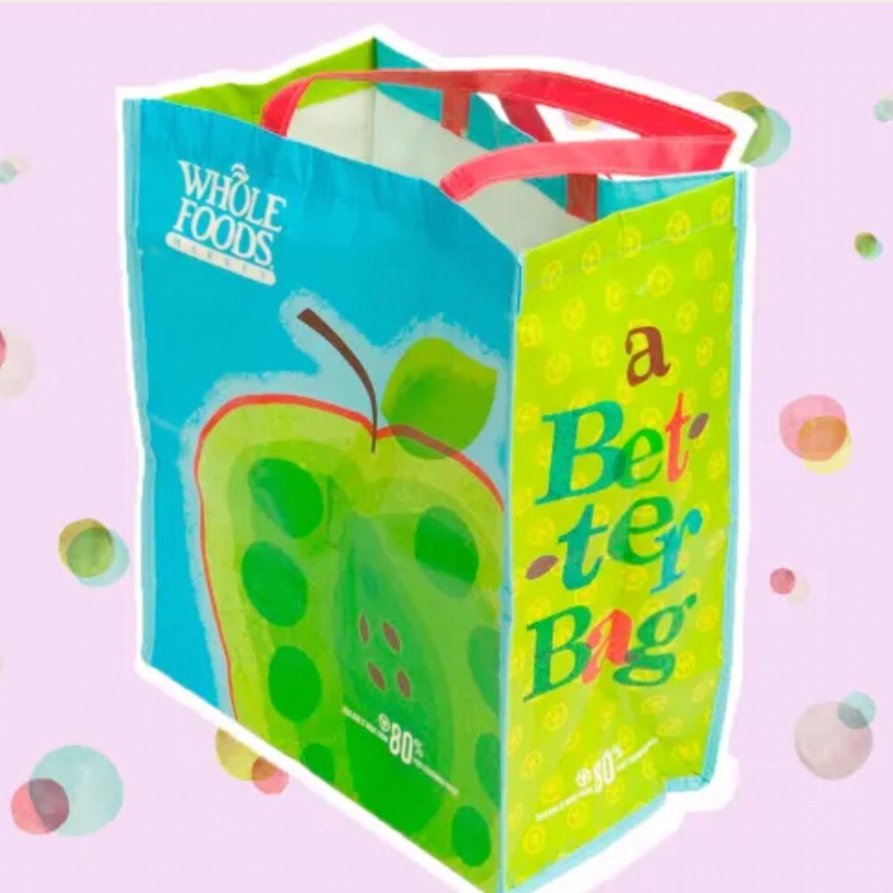 NWT Whole Foods Collectible - Original Reusable Design - A Better Bag - NWT